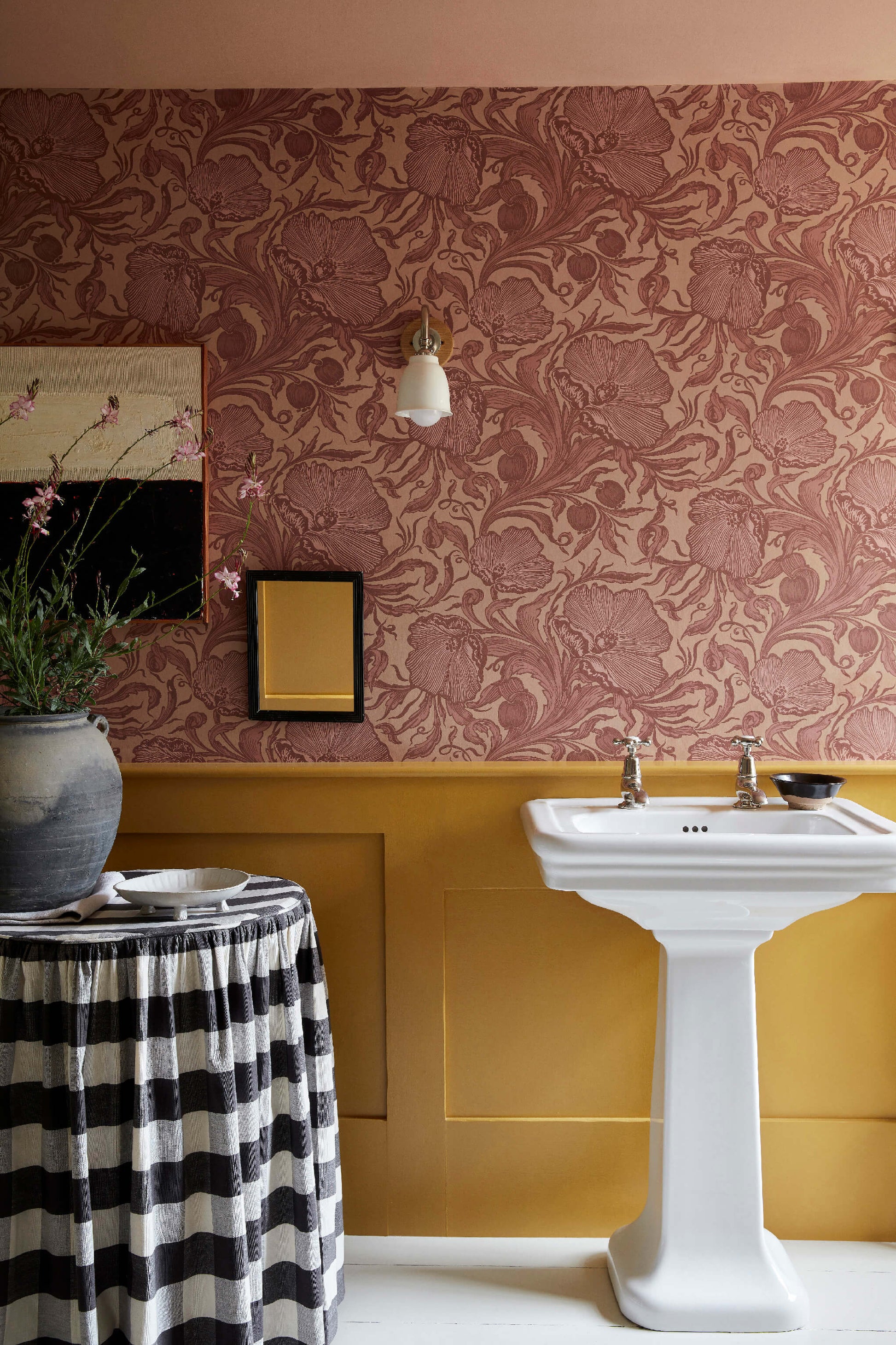 Papel de Parede Little Greene Poppy Trail - Masquerade