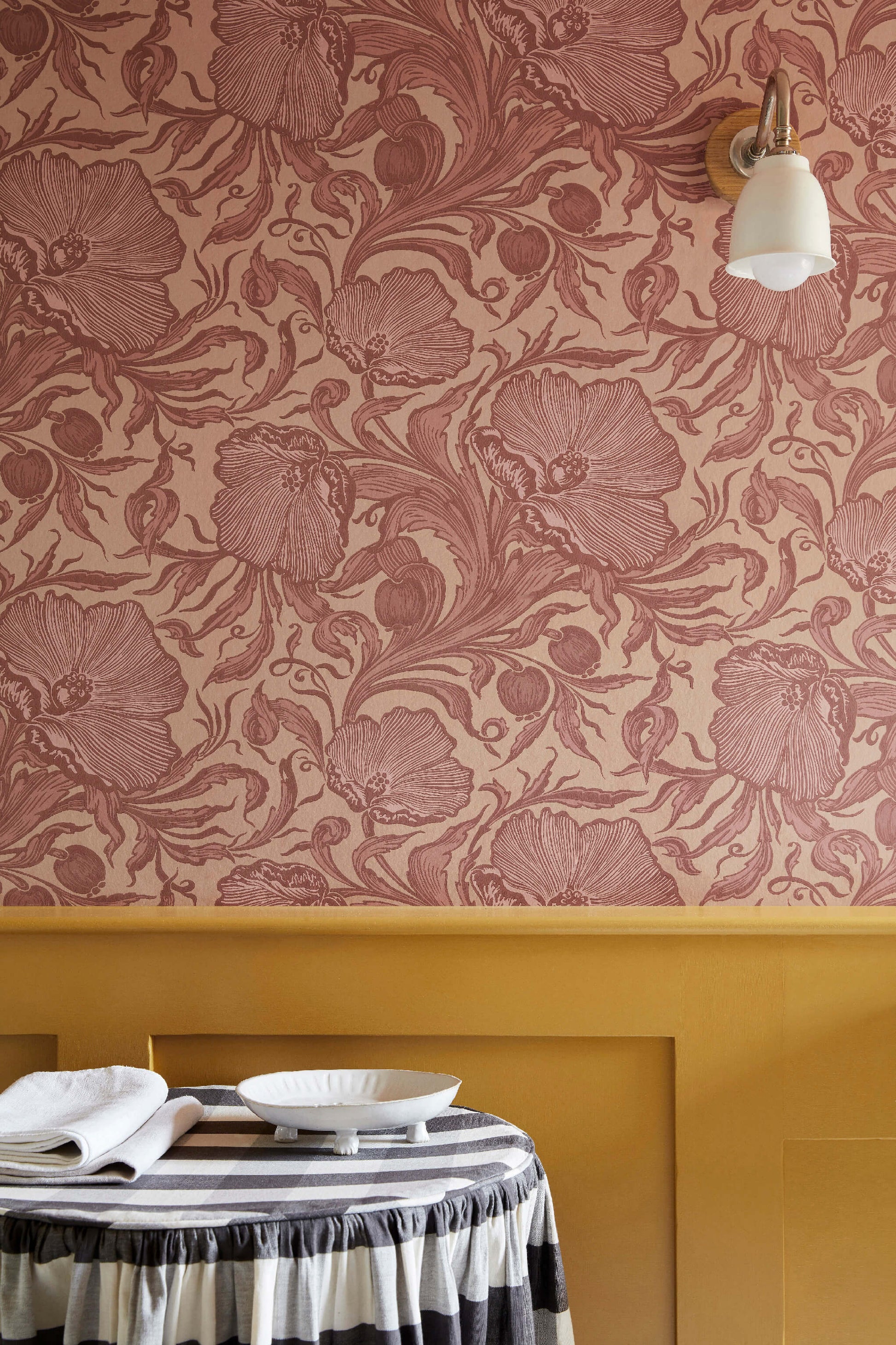 Papel de Parede Little Greene Poppy Trail - Masquerade