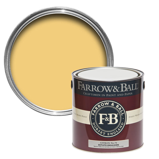 Tinta Farrow&Ball Citron No. 74 - Stoc Casa