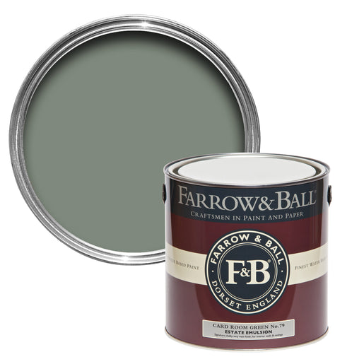 Tinta Farrow&Ball Card Room Green No. 79 - Stoc Casa