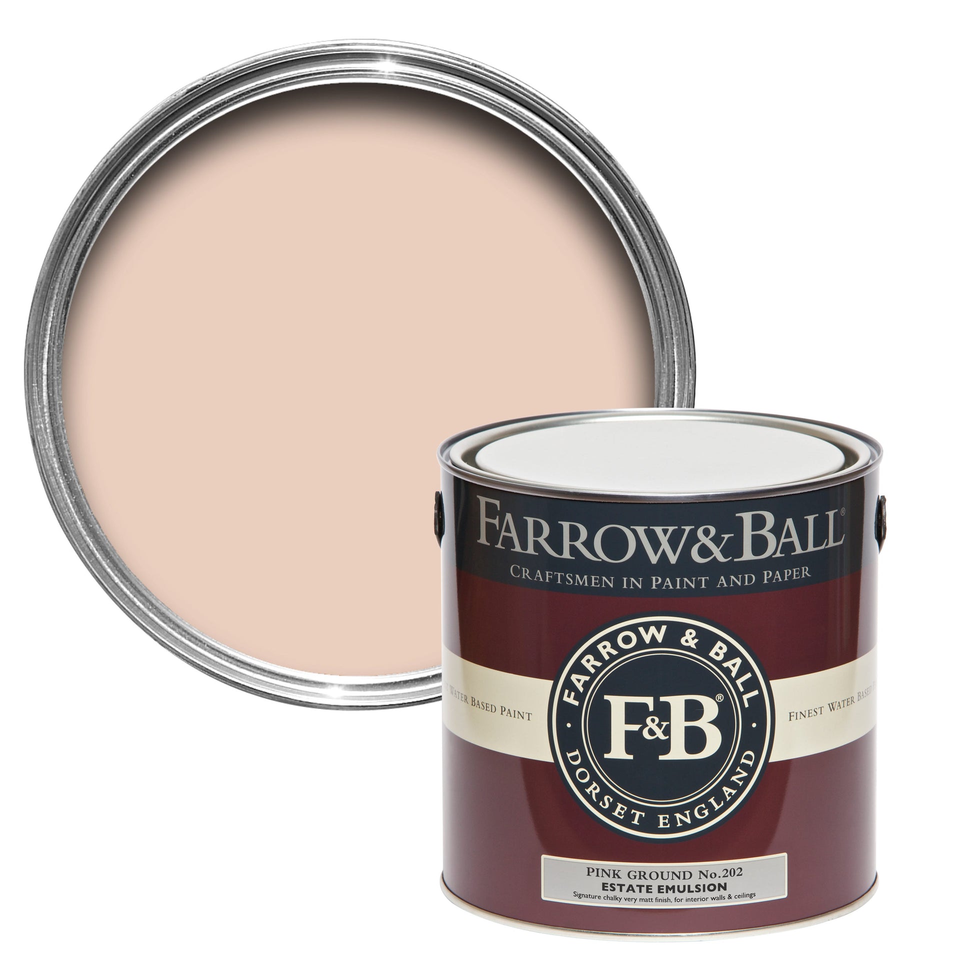 Tinta Farrow&Ball Pink Ground No. 202 - Stoc Casa