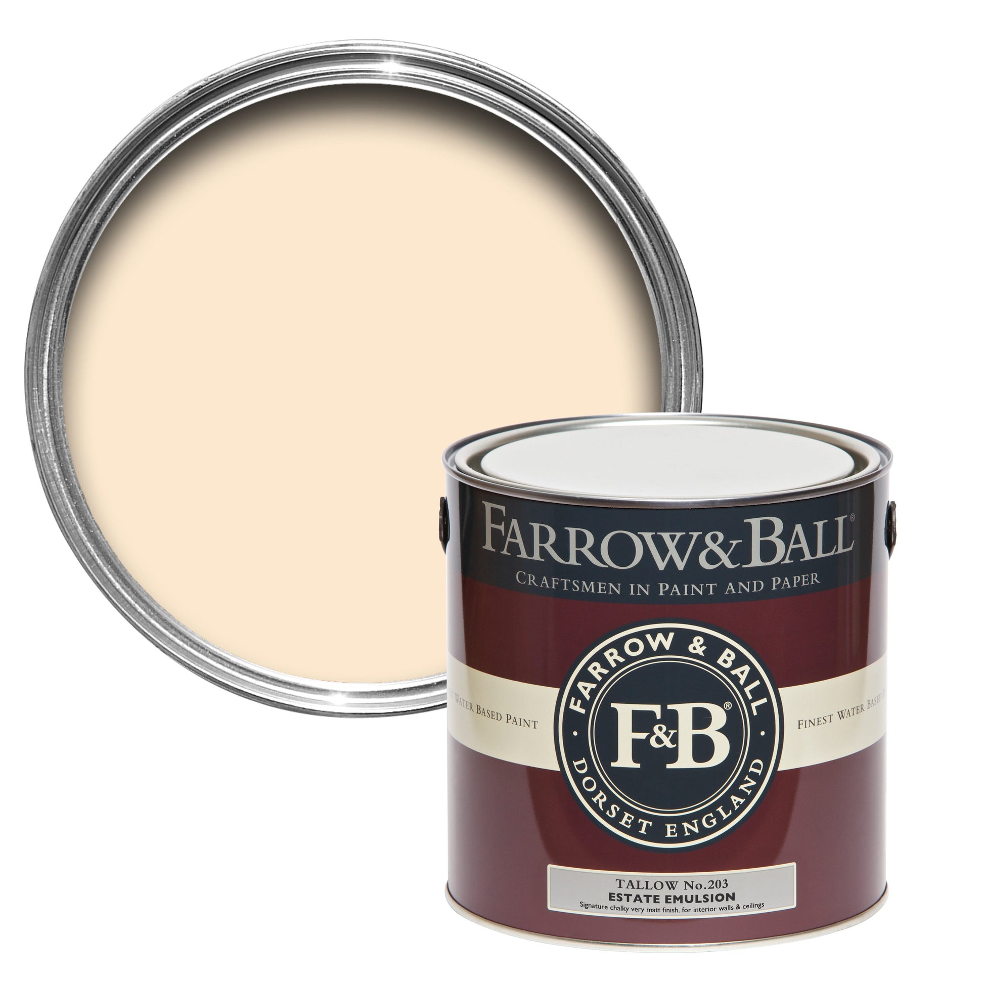 Tinta Farrow&Ball Tallow No. 203 - Stoc Casa