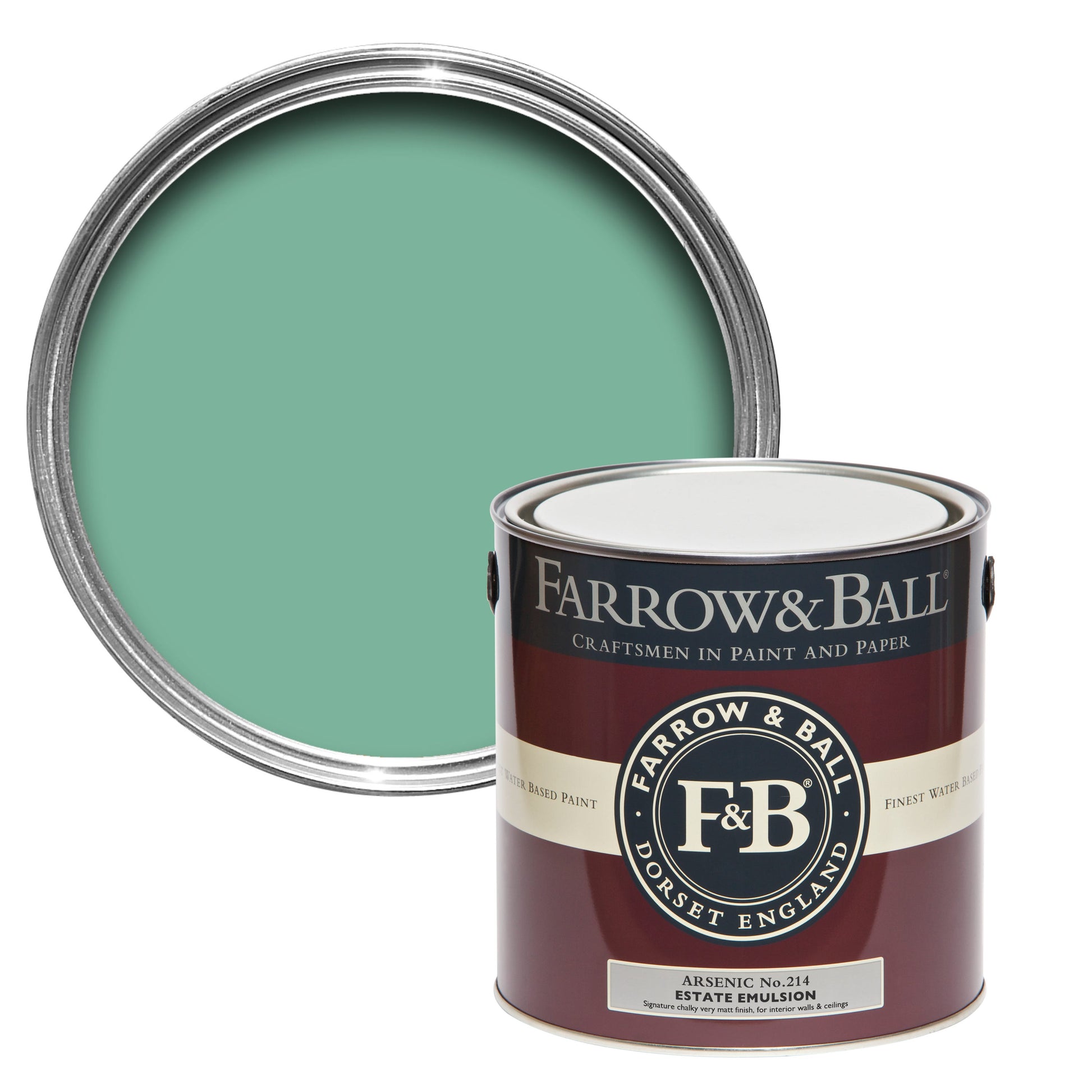 Tinta Farrow&Ball Arsenic No. 214 - Stoc Casa