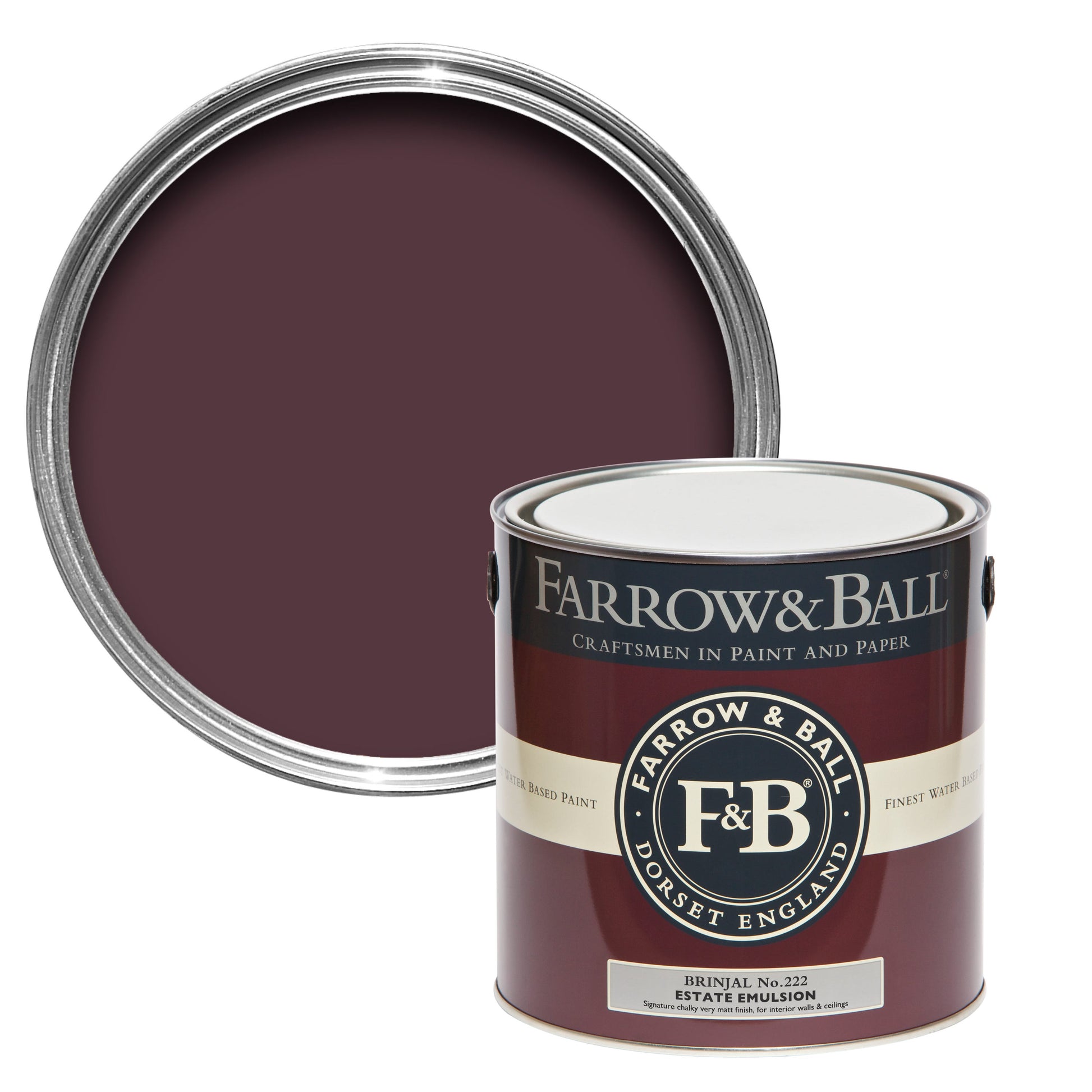 Tinta Farrow&Ball Brinjal No. 222 - Stoc Casa