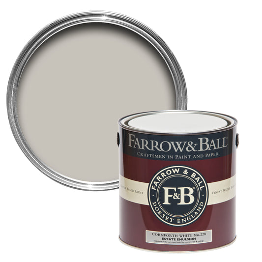 Tinta Farrow&Ball Cornforth White No. 228 - Stoc Casa