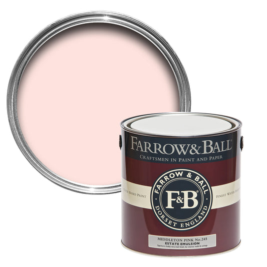Tinta Farrow&Ball Middleton Pink No. 245 - Stoc Casa