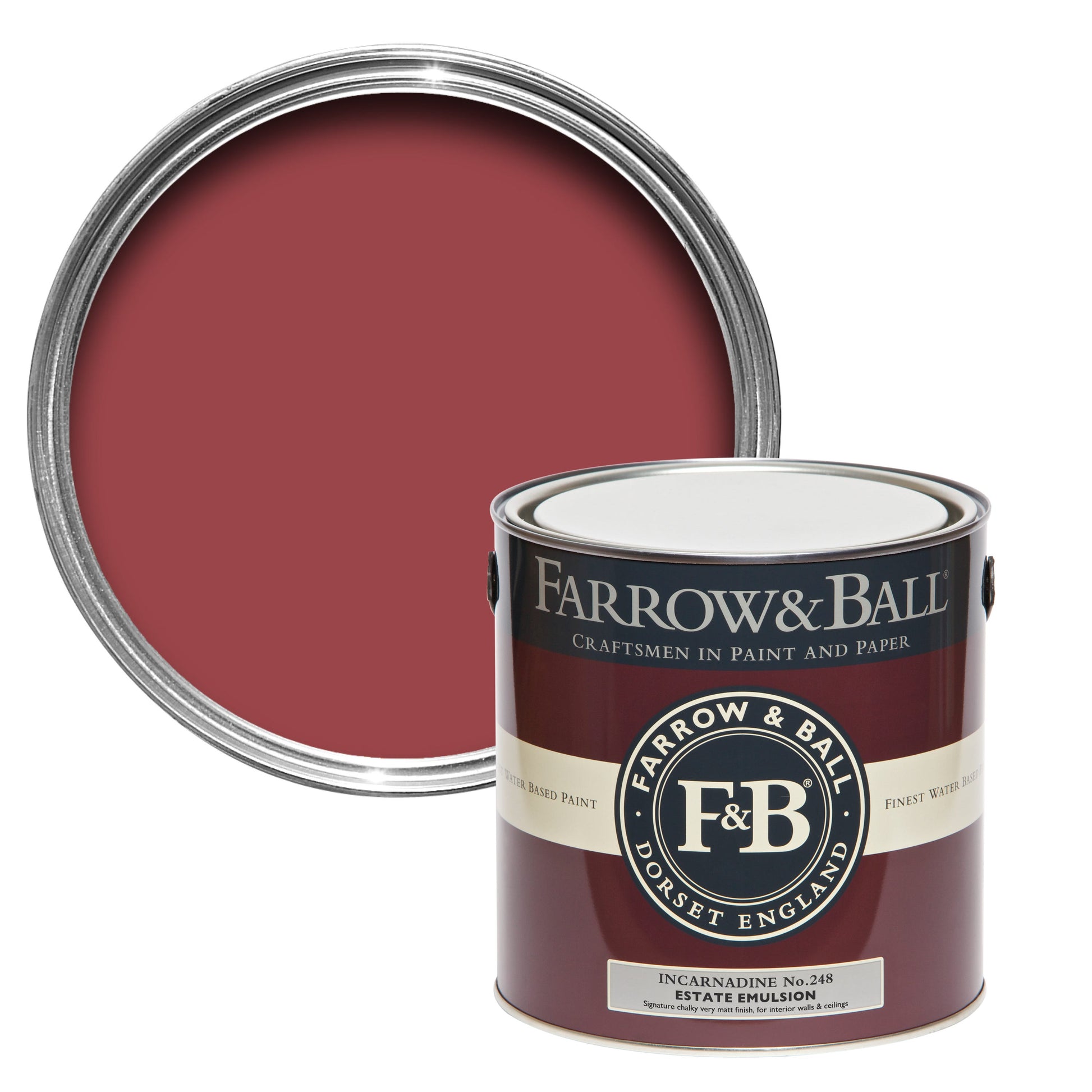 Tinta Farrow&Ball Incarnadine No. 248 - Stoc Casa