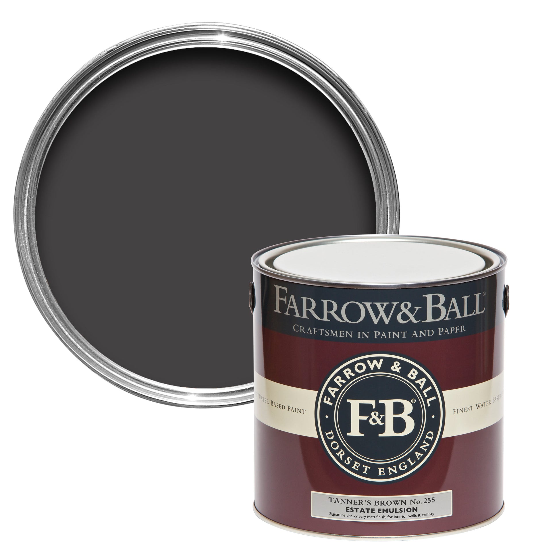 Tinta Farrow&Ball Tanner's Brown No. 255 - Stoc Casa