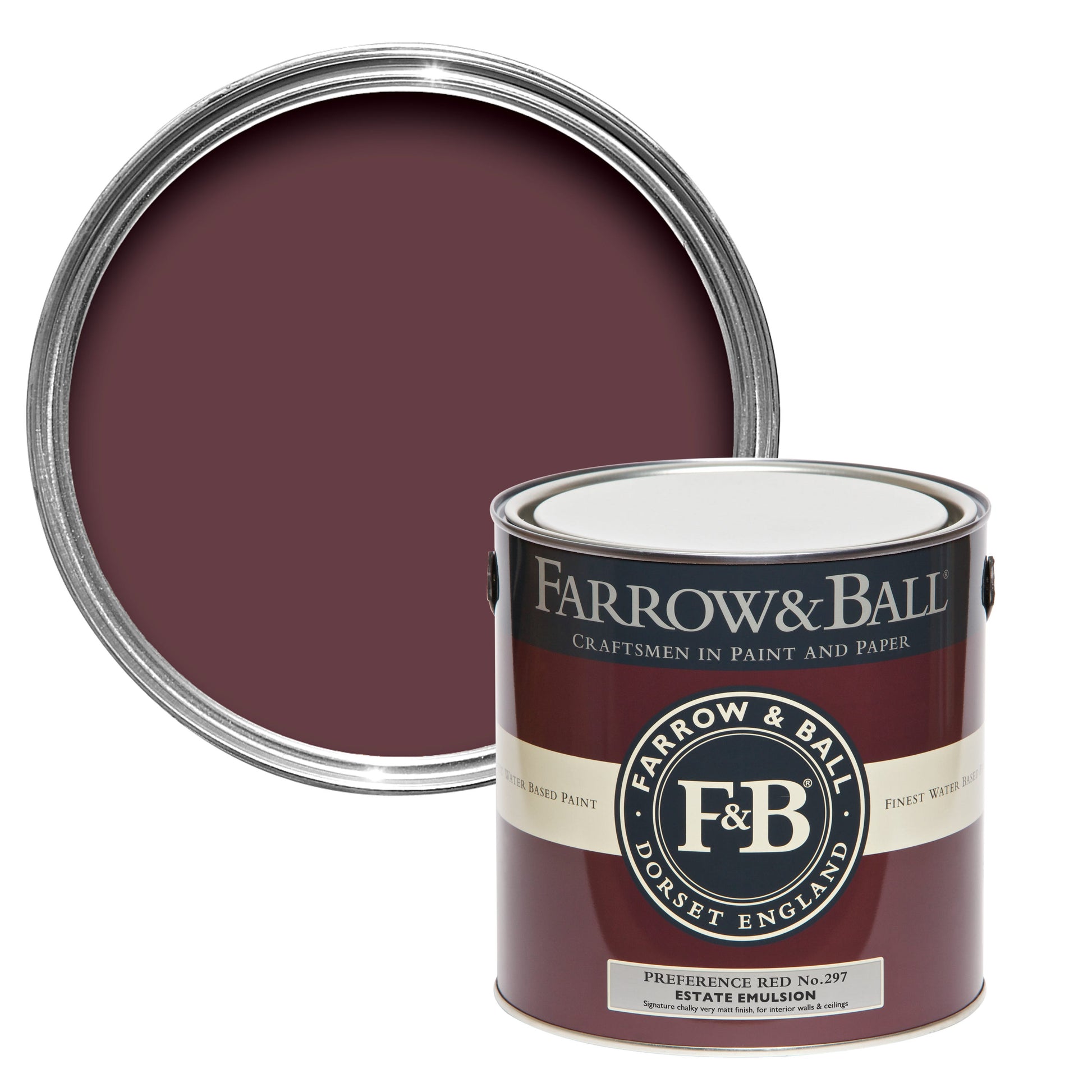 Tinta Farrow&Ball Preference Red No. 297 - Stoc Casa