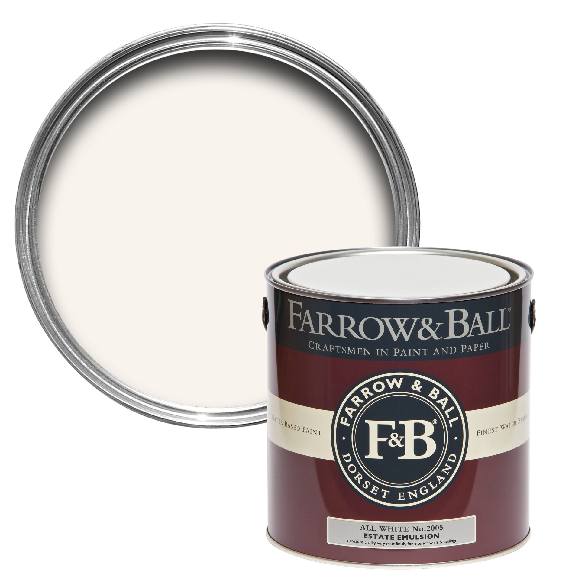 Tinta Farrow&Ball All White No. 2005 - Stoc Casa