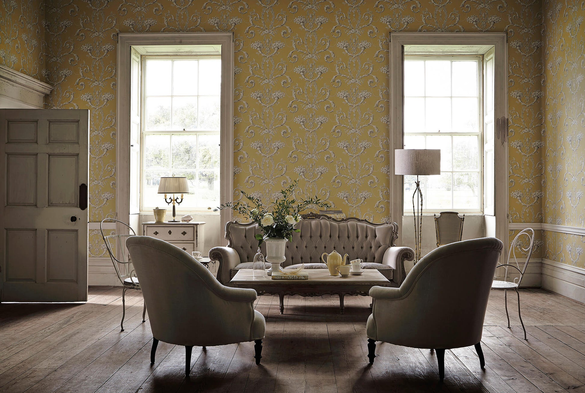 Papel de Parede Little Greene Versailles - Royale