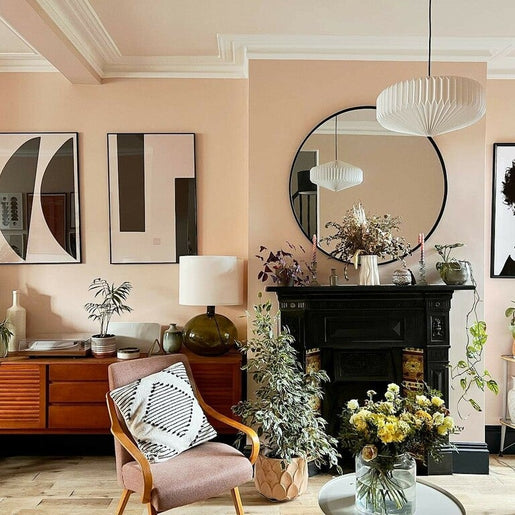 Tinta Farrow&Ball Pink Ground No. 202 - Stoc Casa