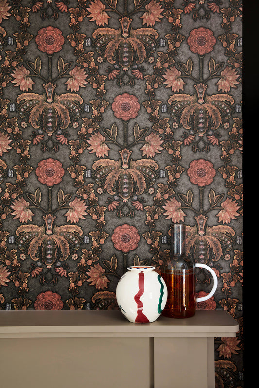 Little Greene New Bond Street Wallpaper - Hide