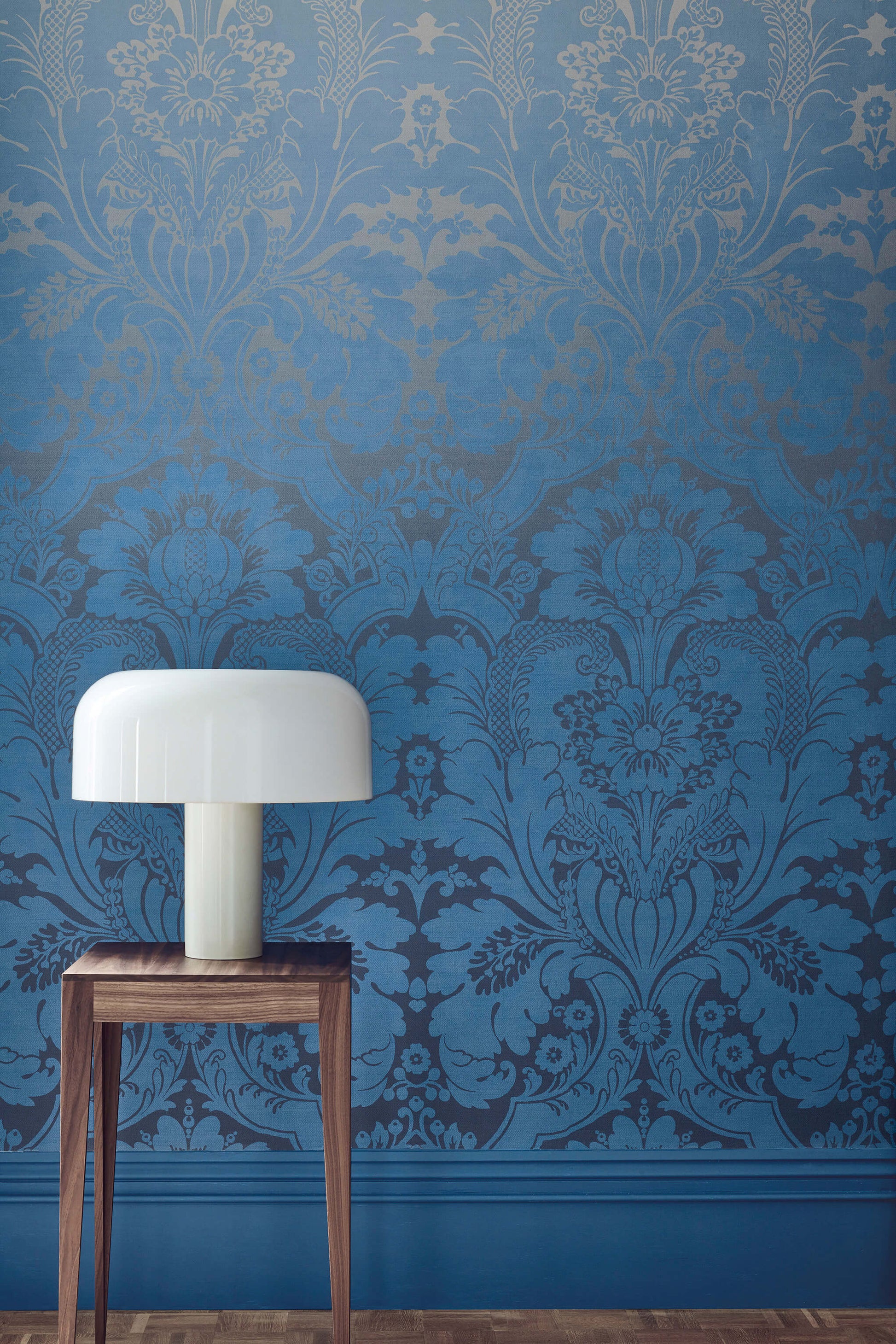 Papel de Parede Little Greene St James's Park - Cobalt Fade