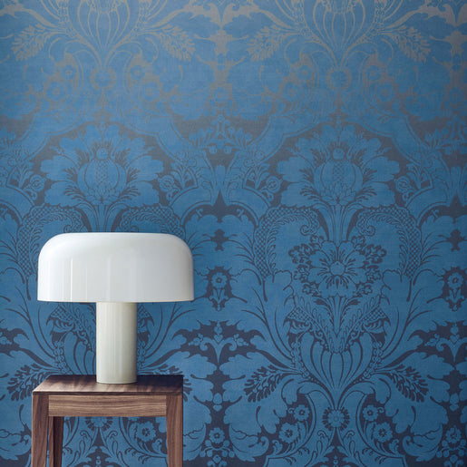 Papel de Parede Little Greene St James's Park - Cobalt Fade