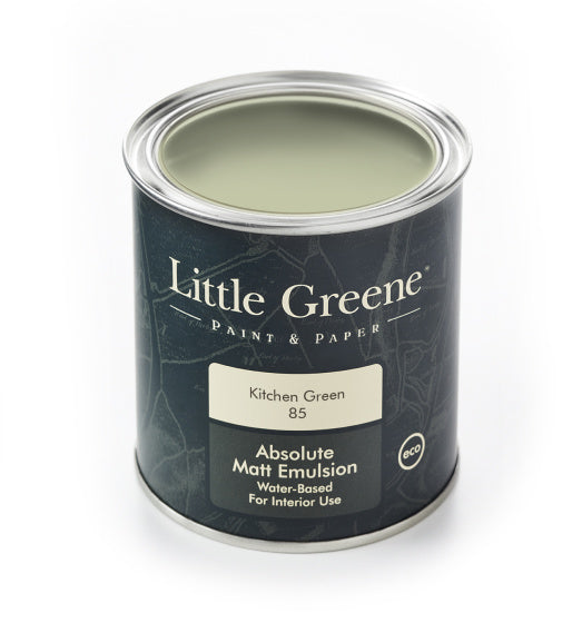 Tinta Little Greene Kitchen Green® No. 85