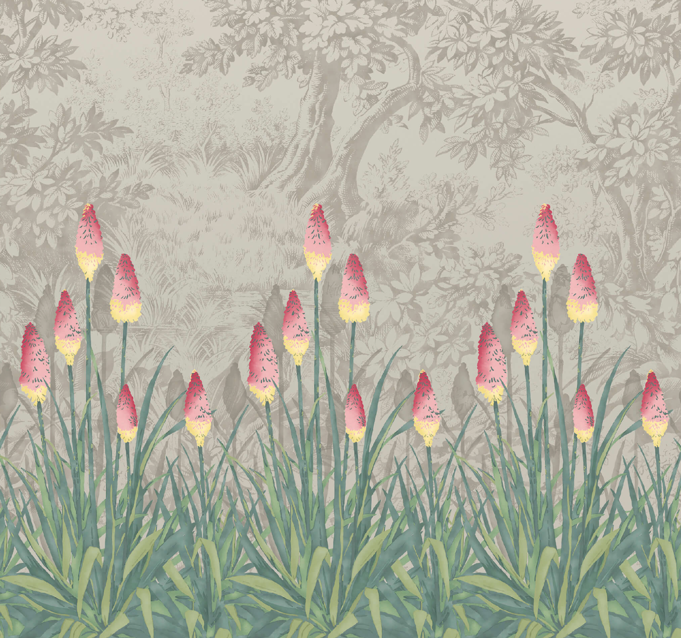 Papel de Parede Little Greene Upper Brook St - Matin