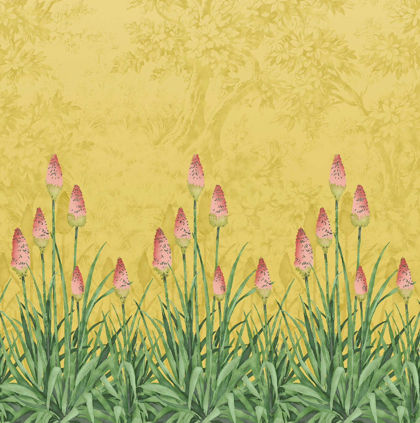 Papel de Parede Little Greene Upper Brook St - Soleil