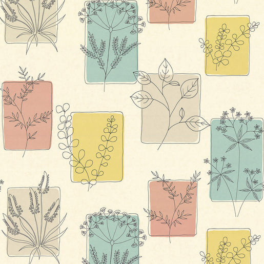 Papel de Parede Little Greene Herbes - Cocktail