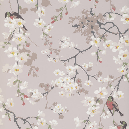 Papel de Parede Little Greene Massingberd Blossom - Grey