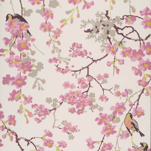 Papel de Parede Little Greene Massingberd Blossom - Mineral