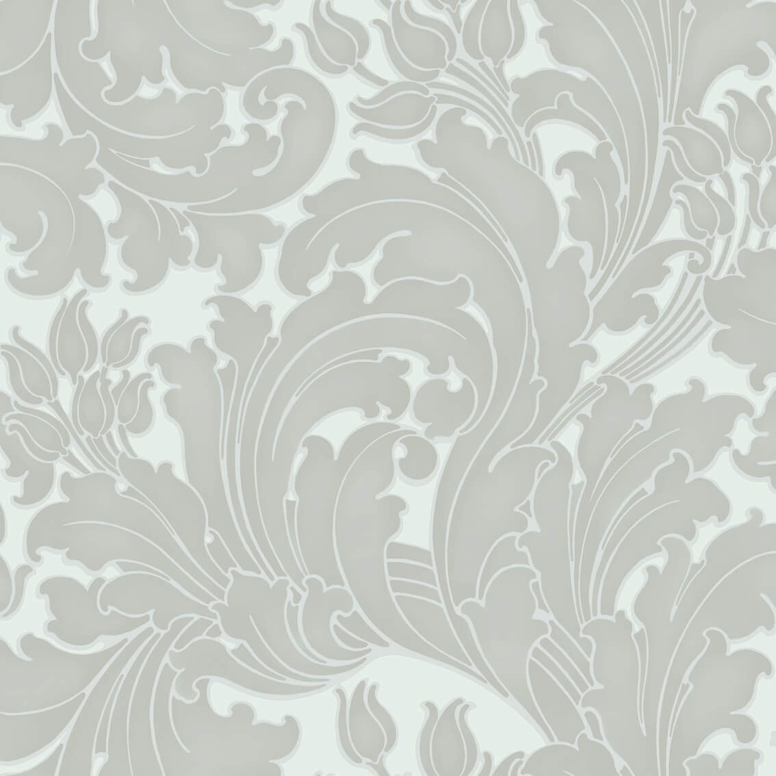 Papel de Parede Little Greene Tulip - Cloud