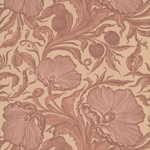 Papel de Parede Little Greene Poppy Trail - Masquerade