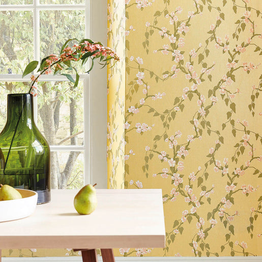 Papel de Parede Little Greene Sakura - Yellow Lustre