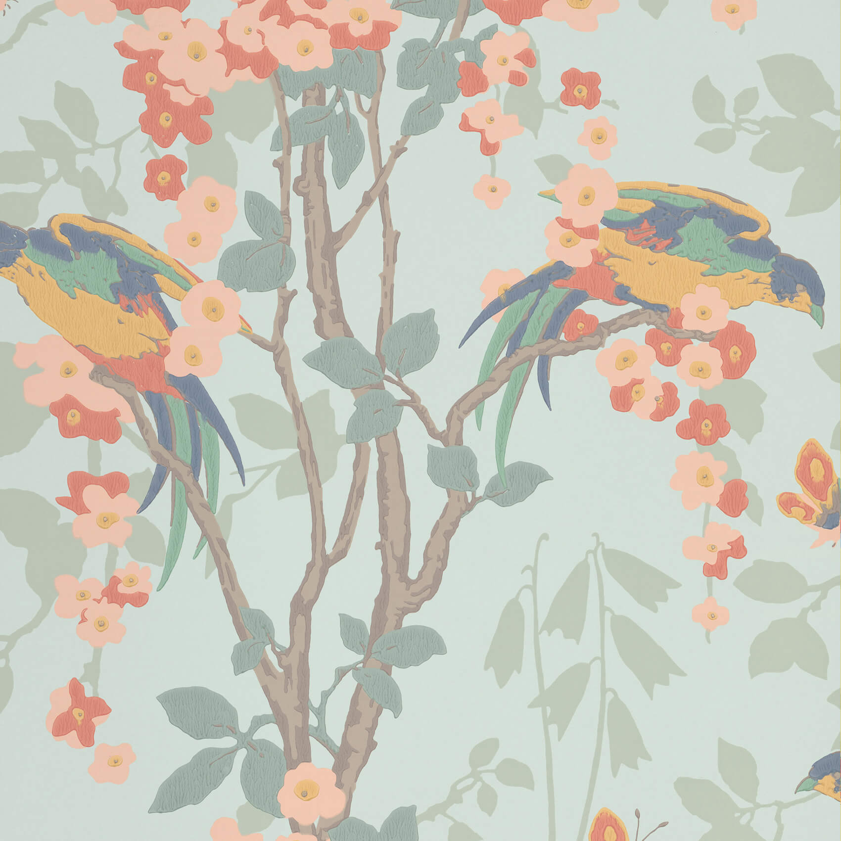 Little Greene Loriini Wallpaper - Jolie