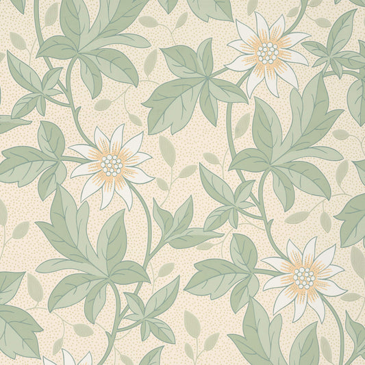 Little Greene Monroe Wallpaper - Gold Flower