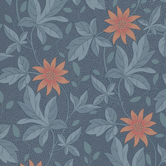 Little Greene Monroe - Night Flower Wallpaper