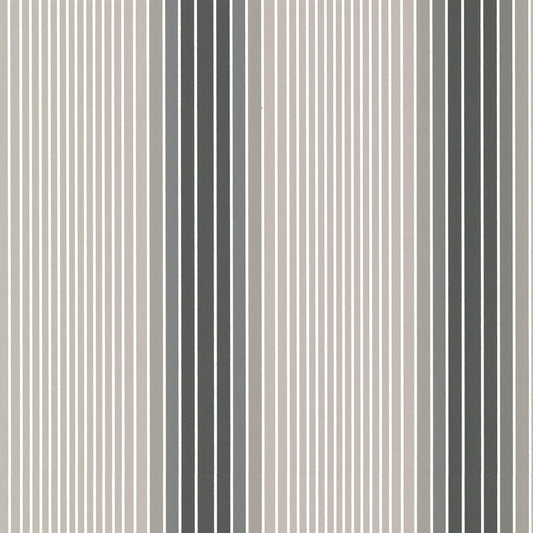 Little Greene Ombre Stripe Wallpaper - Soapstone/Doric