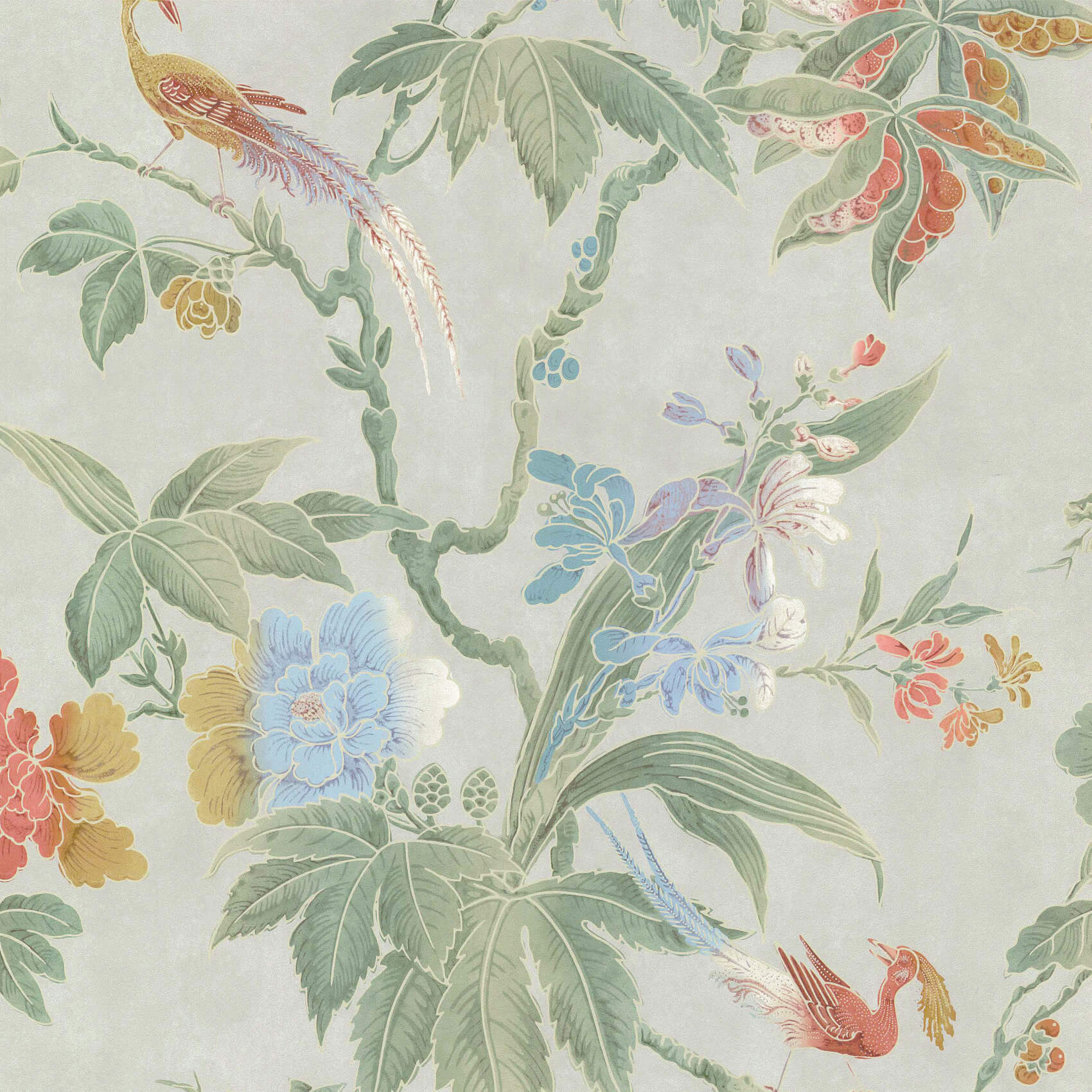 Papel de Parede Little Greene Paradise - Dusk