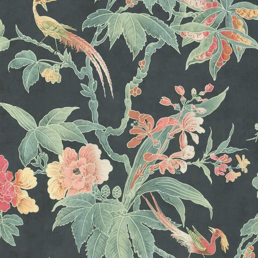 Papel de Parede Little Greene Paradise - Nightshade