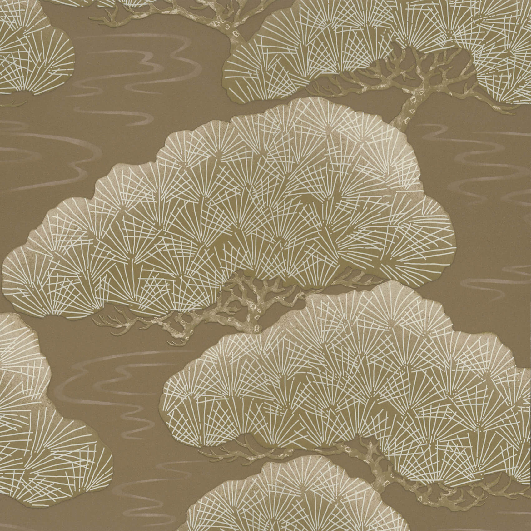 Papel de Parede Little Greene Pines - Golden Pine