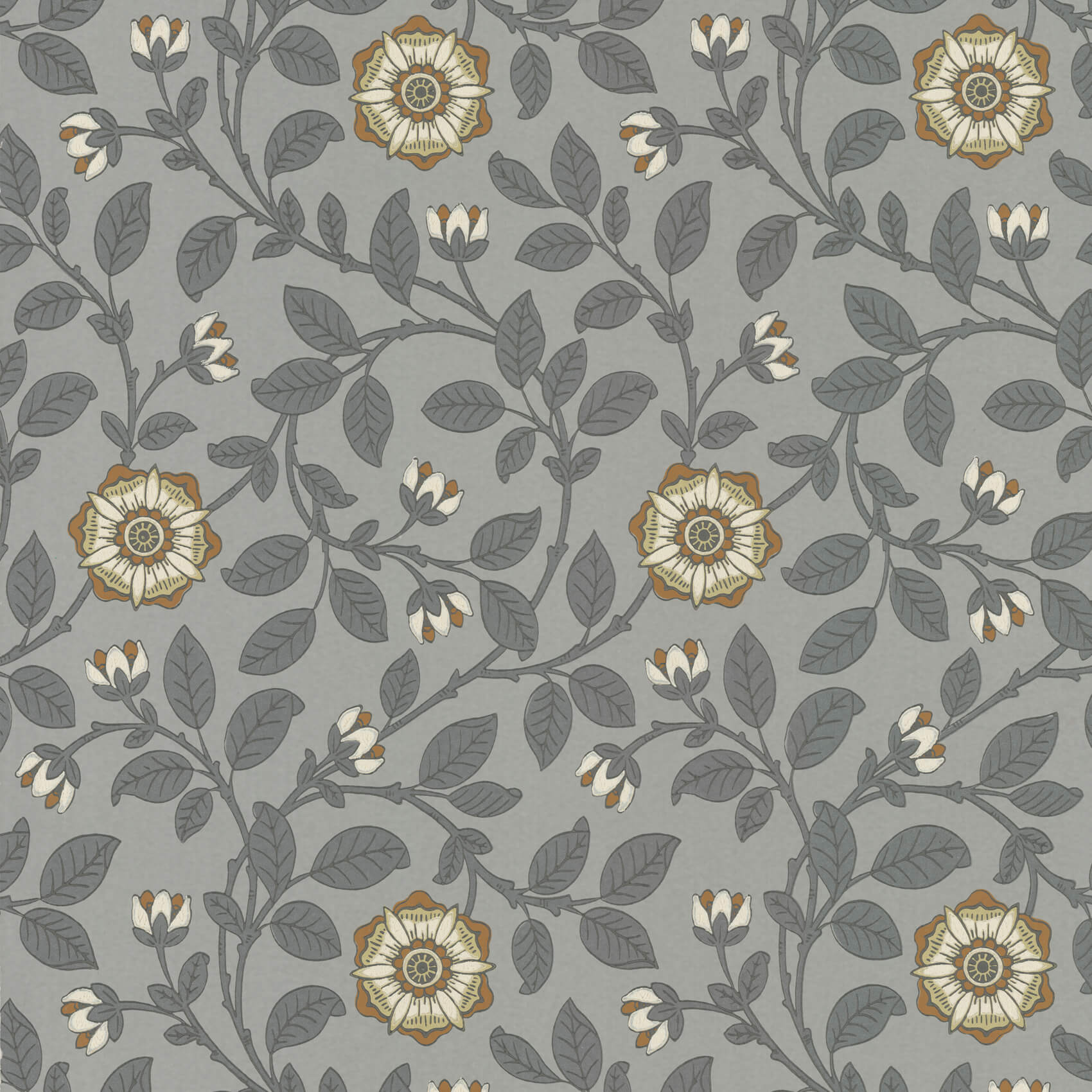 Papel de Parede Little Greene Richmond Green - Platinum