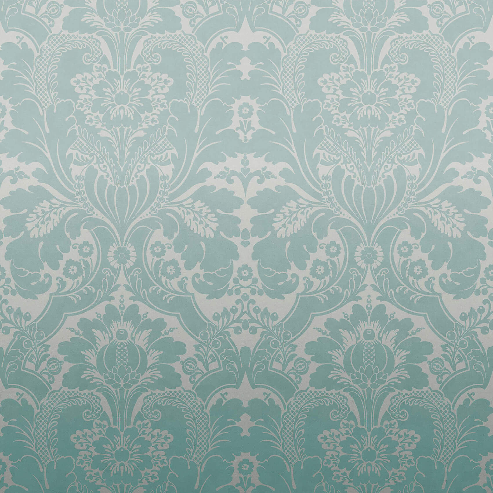 Papel de Parede Little Greene St James's Park - Teal Fade