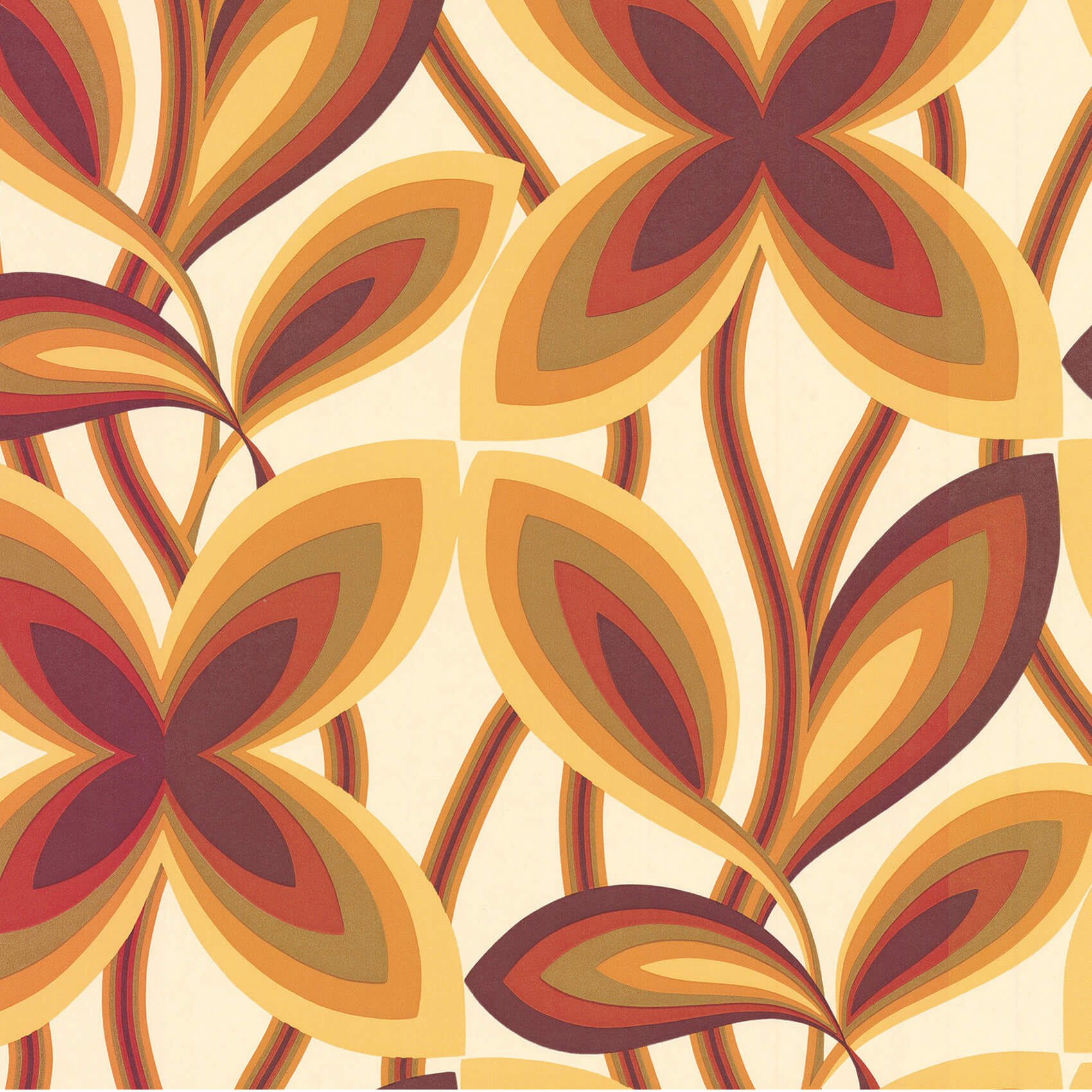 Papel de Parede Little Greene Starflower - Marigold