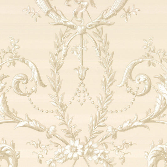 Papel de Parede Little Greene Versailles - Dark Pearl