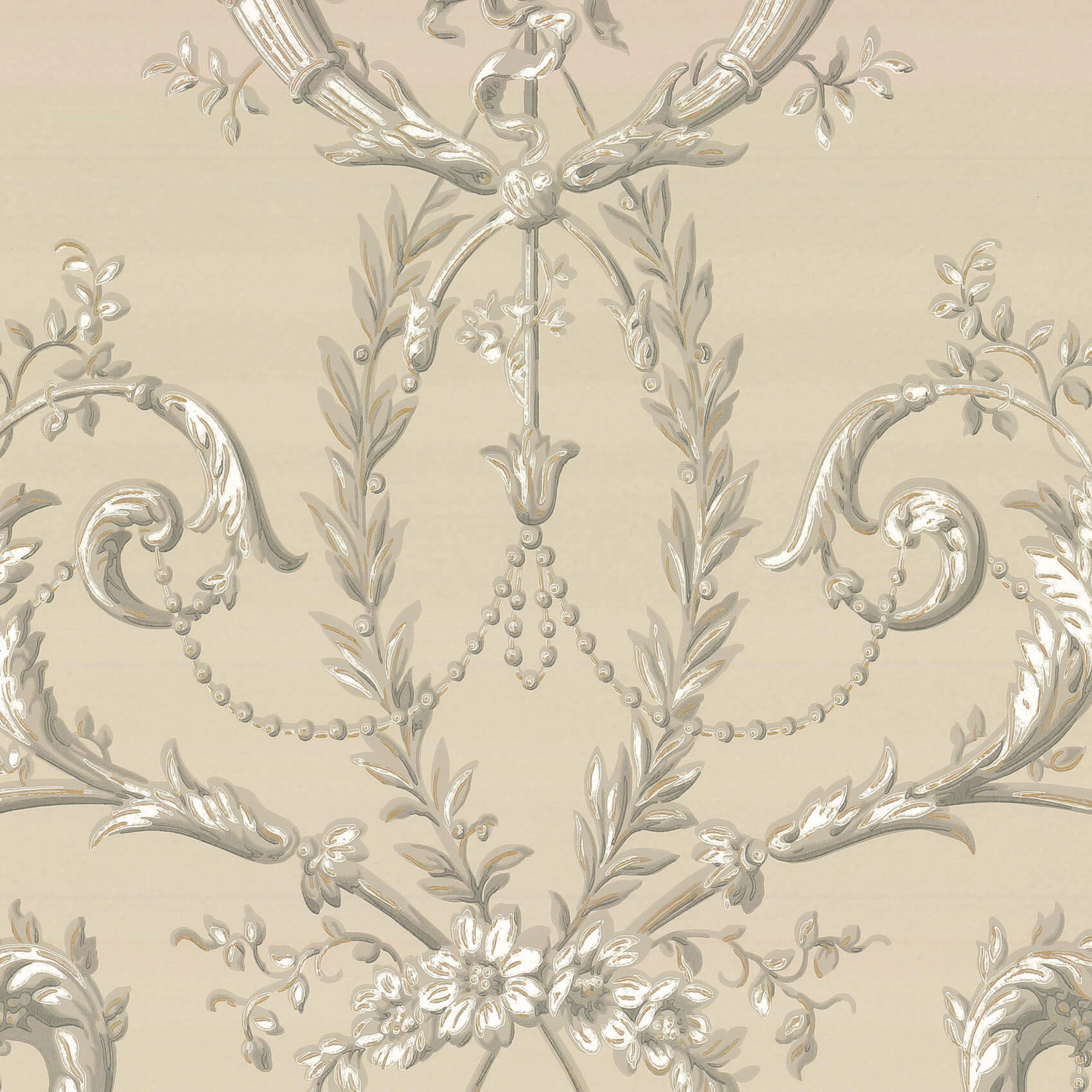 Papel de Parede Little Greene Versailles - Guilded