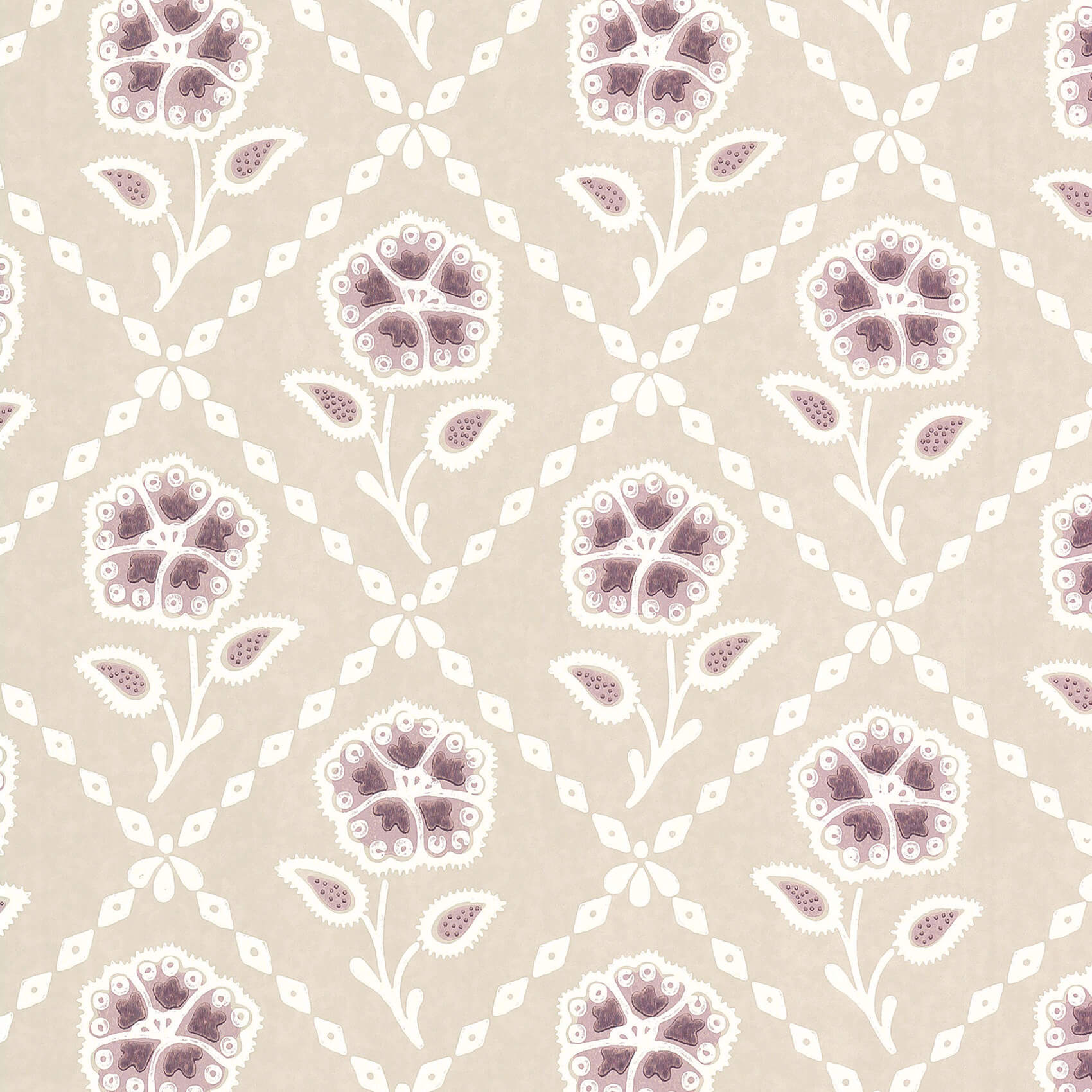 Papel de Parede Little Greene Whitehall - Cassis