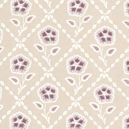 Papel de Parede Little Greene Whitehall - Cassis