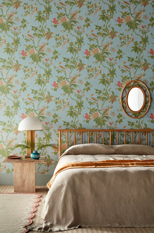 Papel de Parede Little Greene Paradise - Blue