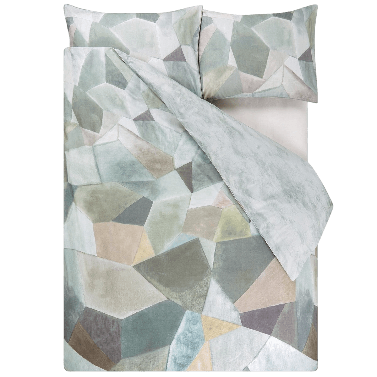 Designers Guild Geo Moderne Pewter Duvet Cover – Stoc Casa