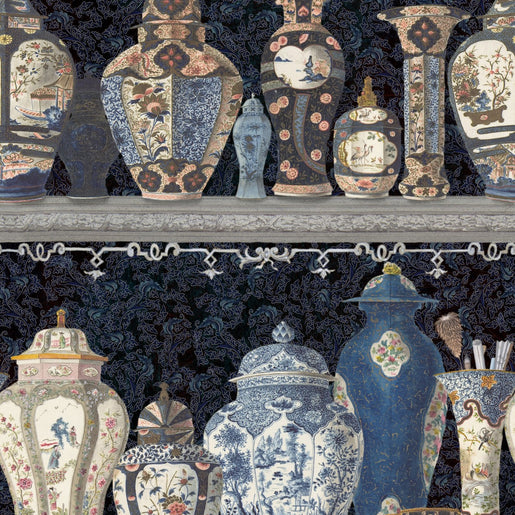 Papel De Parede MindTheGap Ceramic Wonders Indigo