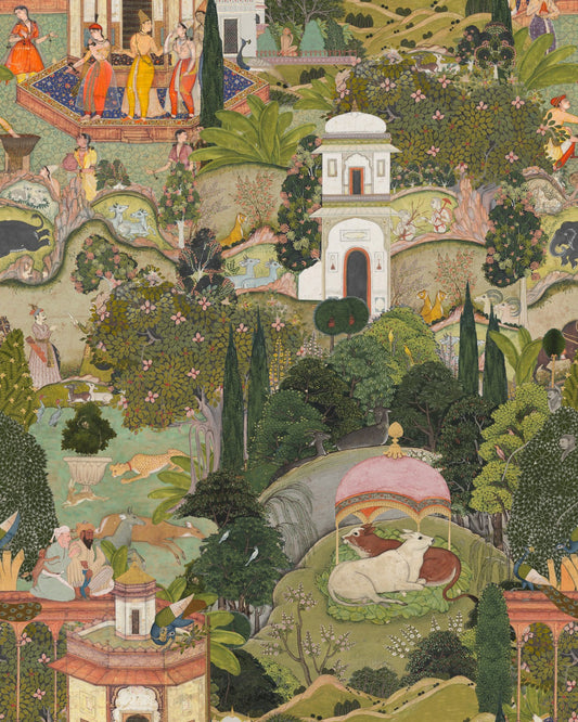 Papel De Parede MindTheGap Gardens Of Jaipur