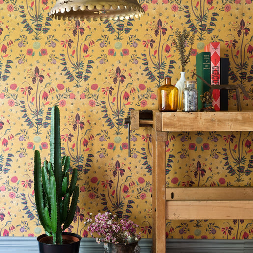 MindTheGap Gypsy Ochre Wallpaper