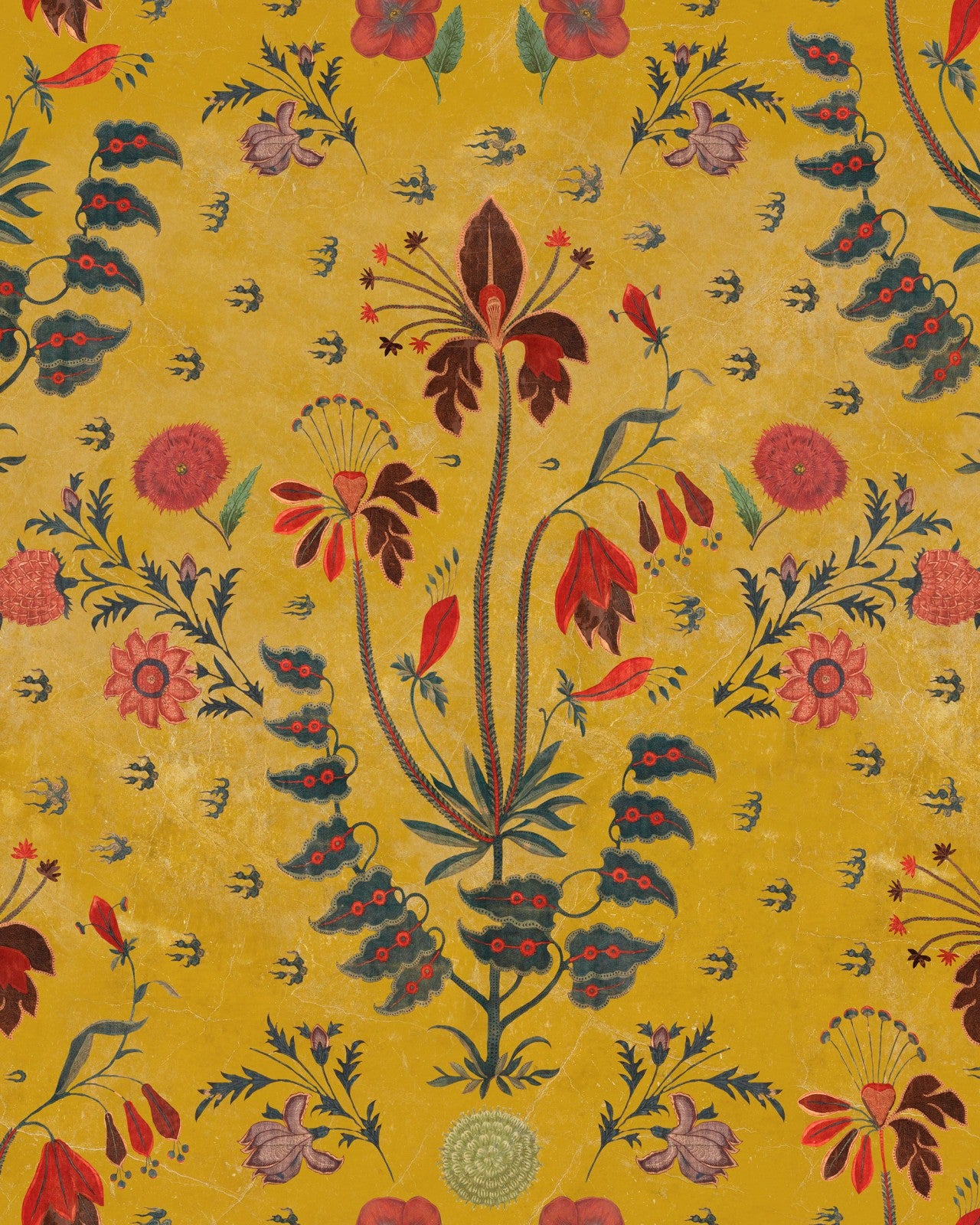 MindTheGap Gypsy Ochre Wallpaper