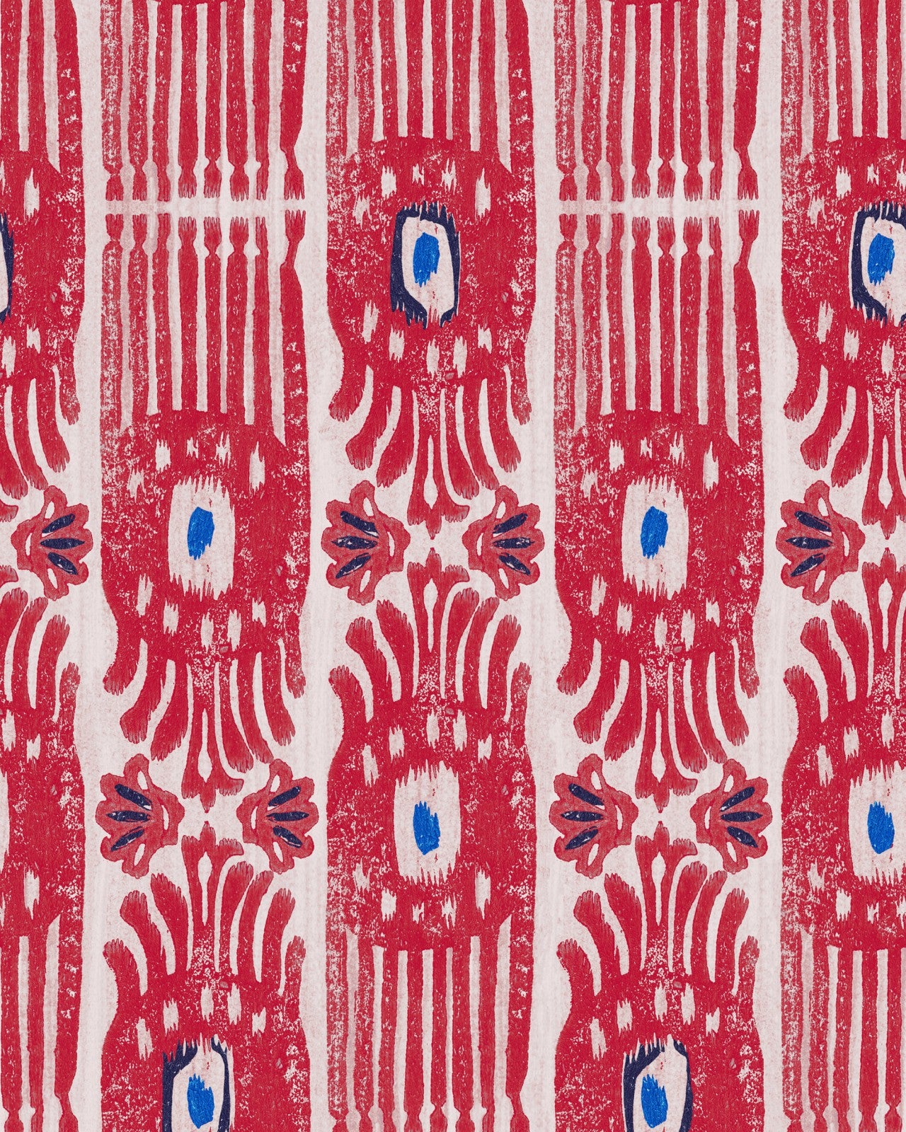 Papel De Parede MindTheGap Ikat Raspberry Ripple