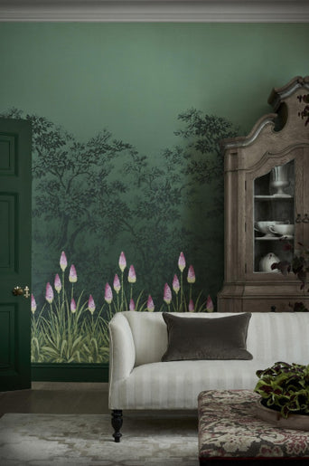 Papel de Parede Little Greene Upper Brook St - Night Garden